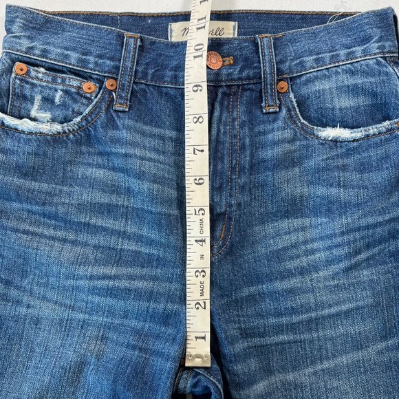 Madewell The Perfect Vintage Jean Destructed Size 24 - Picture 11 of 14
